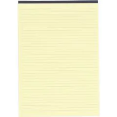 EXACOMPTA 5702E Bloc-notes - Feuilles lignées - Jaune