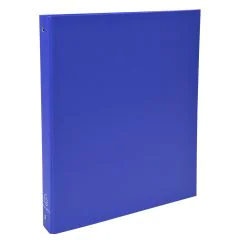 Classeur Exacompta 4 Anneaux Bleu en PP 51372E 