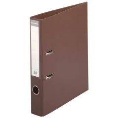 Classeur à levier en PVC - Dos de 50 mm - Marron EXACOMPTA Image