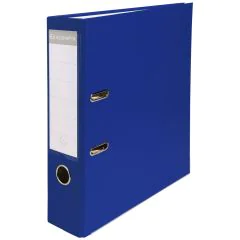 Classeur à levier en PP - Dos de 80 mm - Bleu EXACOMPTA Visuel