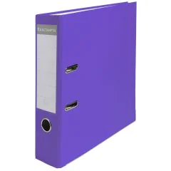 Classeur à levier en PP - Dos de 80 mm - Lilas EXACOMPTA Modèle