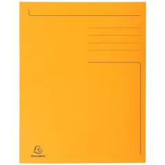 Chemise imprimée à 3 rabats - 245 x 350 mm - Orange : EXACOMPTA Forever Visuel