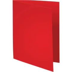 Lot de 100 Chemises pour dossiers A4 SUPER 160 - Rouge EXACOMPTA Photo