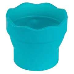 Gobelet à eau pour peinture Turquoise FABER-CASTELL Clic ET Go