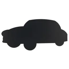 Tableau noir décoratif - Ardoise 240 x 490 mm Voiture : SECURIT Silhouette Visuel