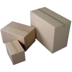 HAPPEL 576/2  : Lot de caisses américaines en carton ondulé - 460 x 325 x 210 mm