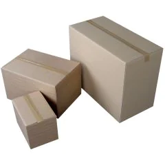Carton d'expédition ondulé - 350 x 250 x 85 mm HAPPEL