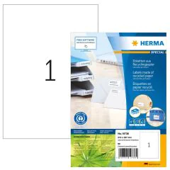 Étiquettes adhésives blanches - 105 x 148 mm HERMA Lot de 320