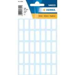 HERMA 3721 : Lot de 280 étiquettes adhésives - 8,0 x 20,0 mm - Blanc