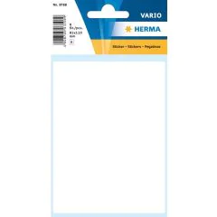 HERMA : Lot de 8 étiquettes adhésives - 81,0 x 110,0 mm - Blanc