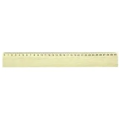 Photo Règle plate en bois - 300 mm WONDAY