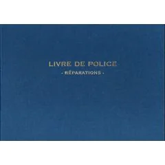 Registre Bijoutier Réparateurs Livre de police pour métaux précieux  14182 ELVE