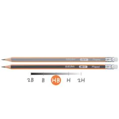 MAPED : Crayons avec gomme Black'peps - HB M851721