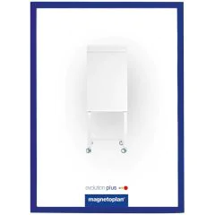 Photo Lot de 5 cadres d'affichage magnétiques - A4 - Bleu : MAGNETOPLAN 1130303