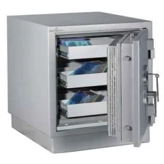 HARTMANN Media Protect 79 : Armoire ignifuge magnétique - Serrure électronique - 1 H - 79 L ouvert