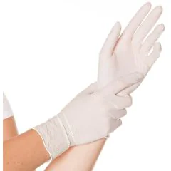 Boite de 100 Gants jetables en Latex - Taille S : HYGOSTAR Grip Modèle