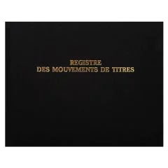 EXACOMPTA : Registre Mouvements de Titres 91E