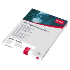 Film transparent pour imprimante laser - A4 : NOBO Lot de 50 Visuel