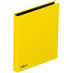 Photo PAGNA : Classeur à  2 anneaux - Dos 35 mm - Jaune