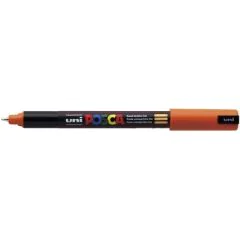 UNI-BALL : Marqueur peinture Posca PC 1MR - Orange foncé 