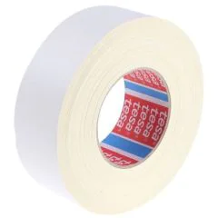 Photo TESA : Ruban adhésif blanc en vinyle - 50 mm x 50 m (Rouleau)