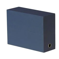 Photo Boîte de classement - Dos 90 mm - Bleu foncé : ELBA 100725567