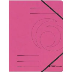 Chemise à élastiques - A4 - Fuchsia HERLITZ Easyorga Image