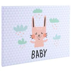 Photo Album photos livre - 285 x 220 mm - 60 photos - Gris EXACOMPTA Baby Image