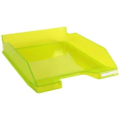 Photo Corbeille à courrier Combo - Vert anis glossy transparent EXACOMPTA  Image