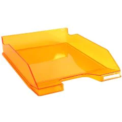 Photo Corbeille à courrier Combo - Orange glossy transparent EXACOMPTA Image