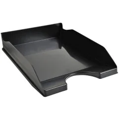 Photo Corbeille à courrier Ecotray - Noir EXACOMPTA ECOBlack Image