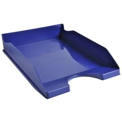 Photo Corbeille à courrier Ecotray - Bleu Nuit EXACOMPTA Office Image