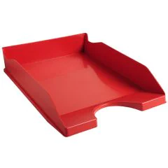 Photo Corbeille à courrier Ecotray - Rouge EXACOMPTA Office Image