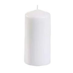 Bougie cylindrique - Blanc 50 mm : PAP STAR photo