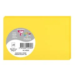 Photo Carte en papier POLLEN 82 x 128 mm - Jaune Soleil 1423C 