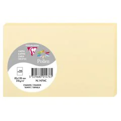Photo Carte en papier POLLEN 82 x 128 mm - Chamois 1476C 
