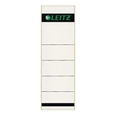 Photo Etiquettes Dos de classeur - 61 x 192 mm - Gris : LEITZ Lot de 100 - 1642-10-85