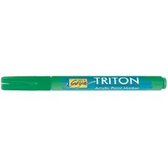 Photo Marqueur acrylique Triton - Vert permanent KREUL Solo Goya