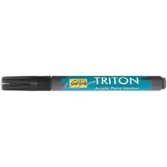 Photo Marqueur acrylique Triton - 1-4 mm - Noir KREUL Solo Goya