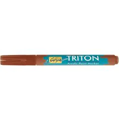 Photo Marqueur acrylique Triton - Marron oxyde foncé KREUL Solo Goya