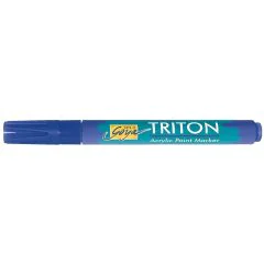 Photo Marqueur acrylique Triton - Bleu outremer KREUL Solo Goya