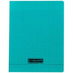 Photo Cahier Séyès 96 pages - 170 x 220 mm - Vert CALLIGRAPHE Polypro