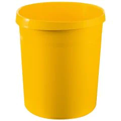 Photo Corbeille à papier 18 litres Jaune HAN Grip 18190-15