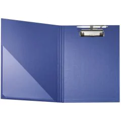 Photo Porte-bloc à pince avec rabat - Format A4 - Bleu EXACOMPTA Image