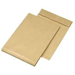 Photo Pochette kraft à soufflet de 20 mm - 250 x 353 mm - Marron MAIL MEDIA