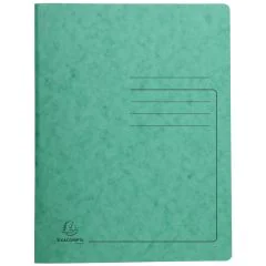 Photo Chemise imprimée à lamelles - Pour document A4 - Vert EXACOMPTA Image