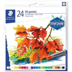 Lot de 24 craies pastelles à l'huile Design Journey STAEDTLER Dessin