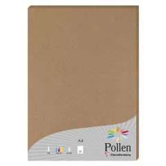Photo POLLEN Feuille en Papier Kraft 210 x 297 mm A4 Lot de 25