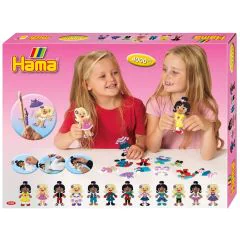 Photo Kit de perles à repasser - Poupée à habiller HAMA