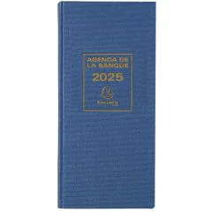 Agenda de Banque 2025 EXACOMPTA - 1 volume - 160 x 340 mm 38583E